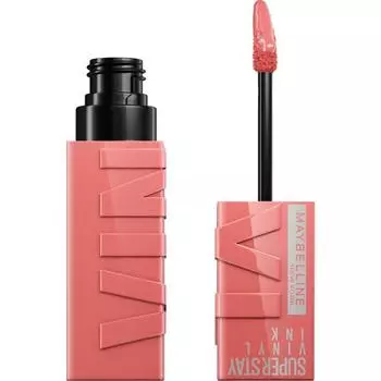 Maybelline Lipstick Super Stay Vinyl Ink 100 Charmed 4,2ml