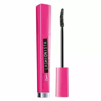 MAYBELLINE Mascara Lashnista Care Plus 01 Black Long Care Removes with Hot Water