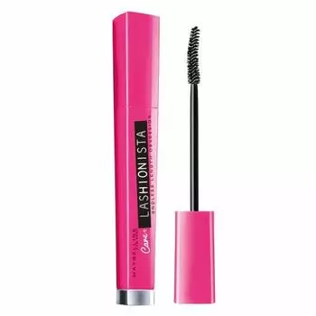 MAYBELLINE Mascara Lashnista Care Plus 01 Black Long Care Removes with Hot Water