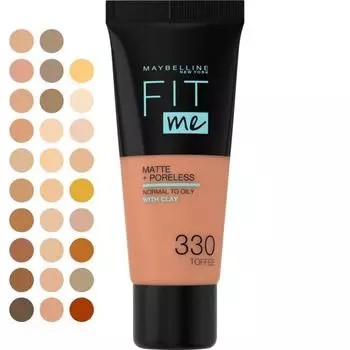 Maybelline Matte & Poreless Foundation 330 Toffee 30ml