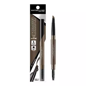 Maybelline MAYBELLINE Eyebrow Fashion Brow N Natural Dark Brown Карандаш для бровей Powder-in-Pencil BR-1 для мужчин