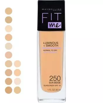 Maybelline New York Fit me Liquid Makeup 250 Sun 30ml