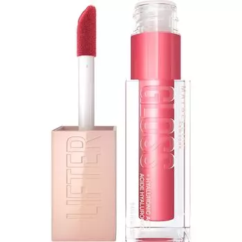 Maybelline New York Lifter Gloss Hydrating Lip Gloss Heat 5.4ml Moisturizing High Shine Non Sticky Lip Makeup With XL Wand For Smooth Contour