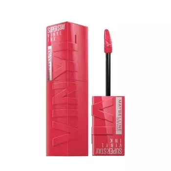 Maybelline New York SuperStay Vinyl Ink Liquid Lipstick Tempting 4.2ml Pack Of 1 Long Lasting Shine Transfer Proof