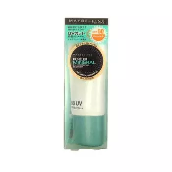 Maybelline Pure Mineral BB Cream UV 02 Natural Beige tone more (skin yellowish)