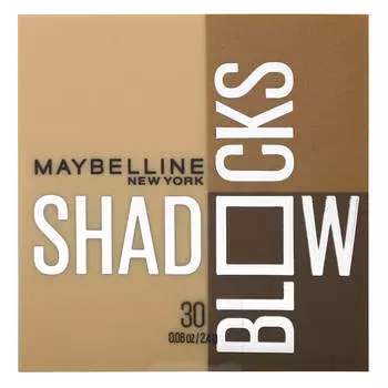 Maybelline Shadow Blocks, 30 North 3rd & Bedford Ave, 2.4g(0,08 унции)