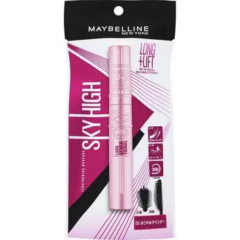 Maybelline Sky High 05 Макияж глаз Тушь для ресниц Приложите щеточку к основанию ресниц и потяните к кончикам ресниц, аккуратно перемещая щеточку.