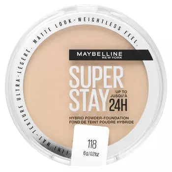 Maybelline, Super Stay, Гибридная пудра-основа, 118, 6 г (0,21 унции)