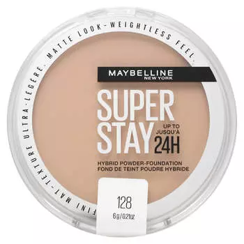 Maybelline, Super Stay, Гибридная пудра-основа, 128, 6 г (0,21 унции)