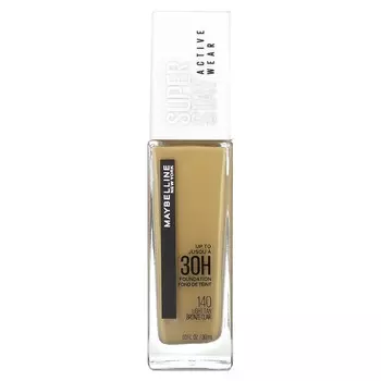 Maybelline, Super Stay, тональная основа с полным покрытием, 140 Light Tan, 1 жидкая унция (30 мл)