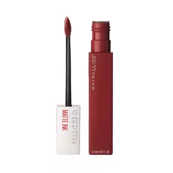 Maybelline Superstay Matte Ink Lipstick Voyager 50 Deep Red Long Lasting Liquid Lip Color 16Hr Transfer Proof Smudge Free Makeup 5ml