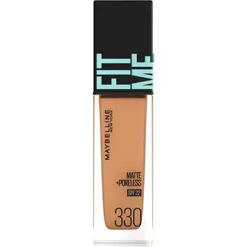 Maybelline Тональная основа Fit Me Liquid Foundation R 330 Skin Makeup После обработки кожи лосьоном и праймером нанесите необходимое количество тональной основы на