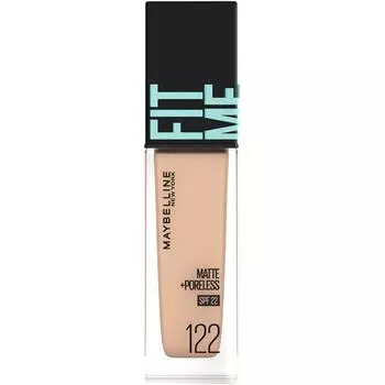 Maybelline Тональная основа Fit Me Liquid Foundation R 122 Skin Makeup После кондиционирования кожи лосьоном и праймером нанесите необходимое количество тональной основы на