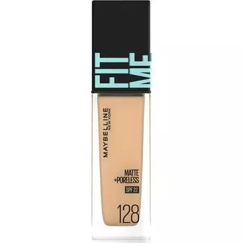 Maybelline Тональная основа Fit Me Liquid Foundation R 128 Skin Makeup После кондиционирования кожи лосьоном и праймером нанесите необходимое количество тональной основы на
