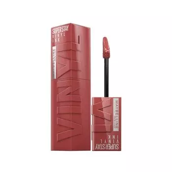 Maybelline Жидкая помада Superstay Vinyl Ink Peppy 4,2 мл Стойкая Высокопигментированная Цвет 16 часов носки