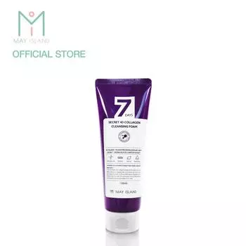 [MayIsland] 7 Days Secret 4D Очищающая пенка с коллагеном (150мл)