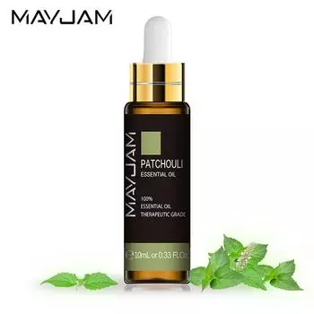 MAYJAM 3/6 шт., эфирное масло пачули, натуральное растительное лечение, ароматерапевтический диффузор, увлажнитель, массаж, чистый растительный экстракт, эфирное масло 3PCS