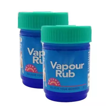 Мазь Blue Relief против комаров с ментолом и эфирным маслом бальзама Cool Mint Cream синий