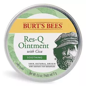 Мазь Burt s Bees Rescue с бальзамом Cica, разноцветная, 17 г, 1 шт.