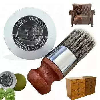 Мазь для кожаной мебели, восстанавливающая мазь, натуральные ингредиенты, увлажняющий, питательный, омолаживающий бальзам для кожи