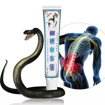 Мазь для снятия боли в суставах, коленях, спине, мышцах, обезболивающий крем 20 г