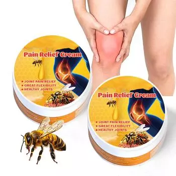 Мазь для суставов Лечение растяжений колена Устранение боли при травмах Мазь для мениска Боли в суставах Водный мазок для мениска. 10 г One Size жёлтый