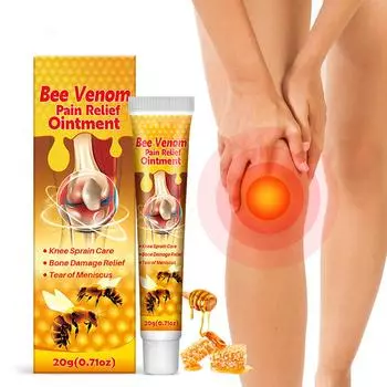 Мазь для суставов Мазь от боли в плечах, шее, талии и ногах Лечение растяжений коленей Устранение боли при травмах Разрыв мениска жёлтый