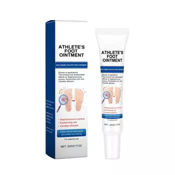 Мазь для ухода за стопами спортсмена Мазь для ухода за стопами спортсмена Мазь для ухода за стопами спортсмена Мазь для ухода за стопами спортсмена Мазь для ухода за стопами спортсмена 20 г белый