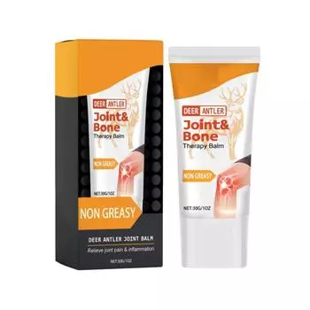 Мазь от боли в суставах Уход за суставами может облегчить боль и дискомфорт в шейном отделе позвоночника, поясничном отделе позвоночника и суставах запястья Уход за телом 30 г белый