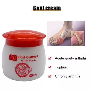 Мазь от подагры, лечение подагры, боли в суставах, коленях, косточках пальцев ног, крем для лечения шпор, пластыри для здоровья