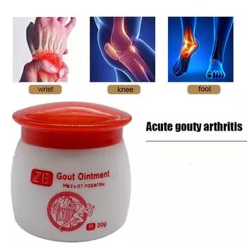 Мазь от подагры, лечение подагры, боли в суставах, коленях, косточках пальцев ног, крем для лечения шпор, пластыри для здоровья