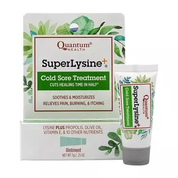 Мазь от простуды на губах SuperLysine+, 0,25 унции