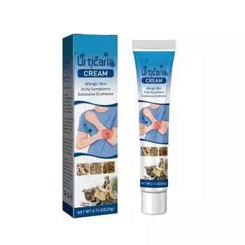 Мазь от сыпи на коже Устранение зуда кожи Мох Крапива Токсин Сырости Очистить Наружная Мазь синий