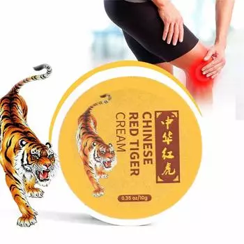 Мазь Red Tigers от боли в суставах, мышцах, плечах, успокаивающая жидкая мазь от головокружения, массажная мазь 10 г