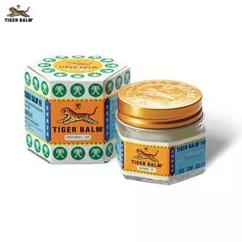 Мазь Tiger Balm, белая, HR, обезболивающая, 30 г - Тайский 30 g