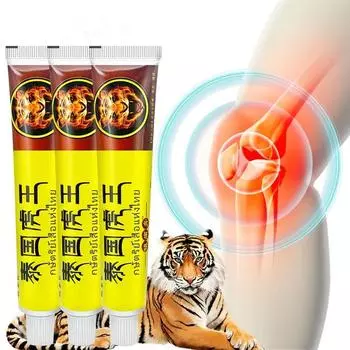 Мазь Tiger Balm, лечебный крем от боли в суставах для шеи, спины, поясницы, позвоночника, обезболивающий крем 1 Box