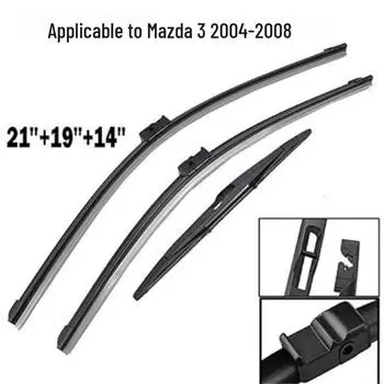 Мазда 3 BK (2004-2008 гг.) Стеклоочиститель ветрового стекла Rear Wiper Single