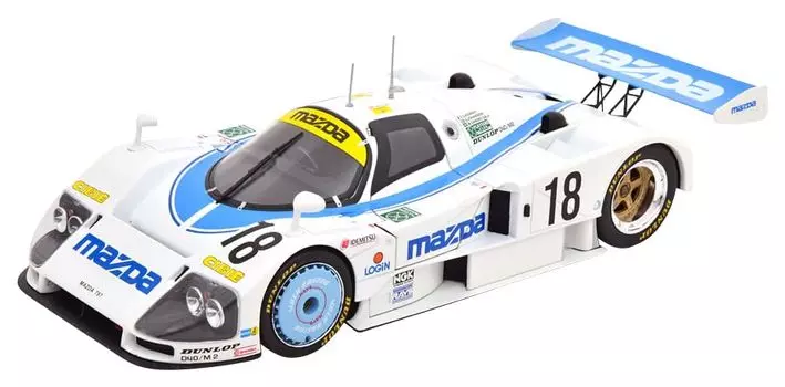 Mazda 787 B 24h Le Mans 1991 в масштабе KK, готовый продукт 1/18 #18 Кеннеди/Йоханссон/Сала
