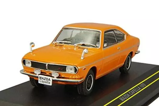 Mazda Capella 1970 Orange Готовый продукт FIRST43 1/43 оранжевый