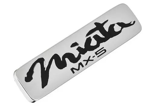 Mazda Genuine MX-5 MIATA 1998-2005 Rear Black Emblem NC10-51-721B