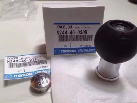 Mazda Genuine N244-46-030B N243-46-032 Change lever Shift knob Roadster MIATA