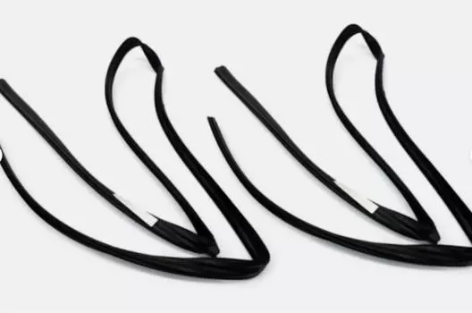 MAZDA RX7 Window Channel Weatherstrip Seal Pair Genuine OEM Parts 1979-1985