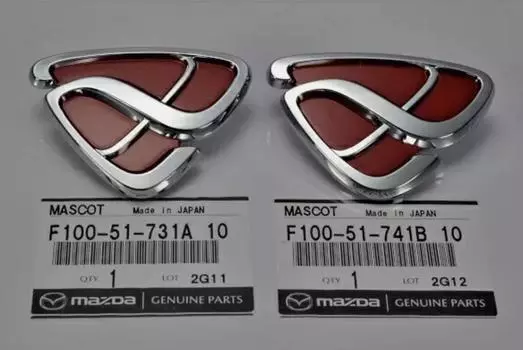 MAZDA RX-7 FD3S Efini Genuine Emblem Badge front rear Set