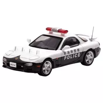 Mazda RX-7 от RAI 1/64 (ФД3С) Транспортное средство полиции по борьбе с беспорядками префектуры Ниигата (355) Готовый продукт