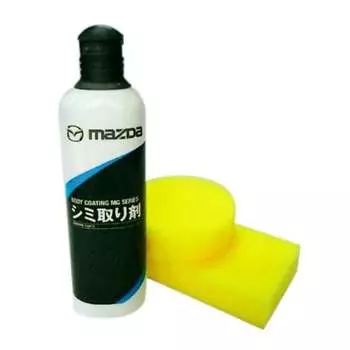 Mazda Willinx Body Coating Stain Remover 300ml with 2 Sponges K300 W0 758A