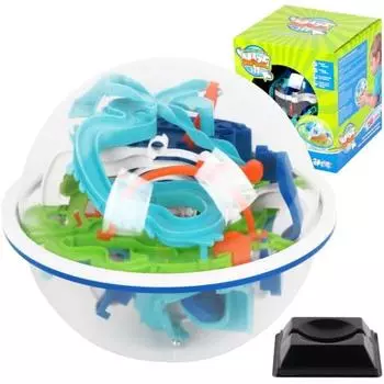 Maze Ball, 3D интерактивная игра-сфера-лабиринт (19,8 см, 7,8 ) с 158 препятствиями лабиринт головоломка мяч детские развивающие игрушки магические головоломки мальчик подарки 19.8*19.8*19.8cm