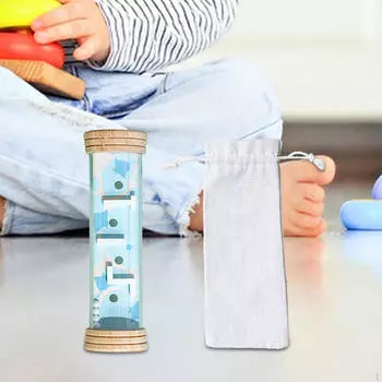 Maze Puzzle Brain Teaser Balance Ball Patience Games with Storage Bag Fidget for Train fish