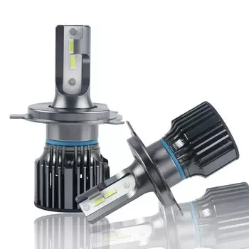 MAZERO H4 HB2 9003 Светодиодная противотуманная фара, Лимонно-желтая, Лампа фары противотуманного света, Лаймово-желтая, H4 HB2 9003