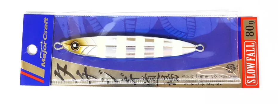 Мажор Крафт Металлический Джигпара TJD-SLOW 80 грамм 001 (5519)