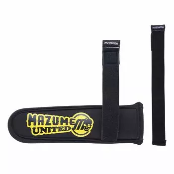 Mazume 2 Piece Rod Tip Cover SKULL Black x Yellow MZAS-718-10